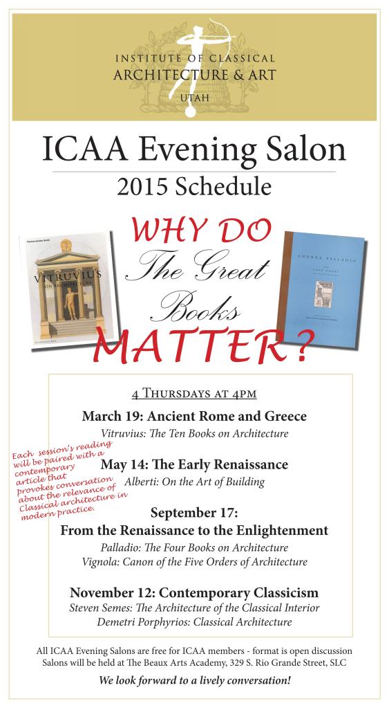 2015 ICAA Salon Calendar