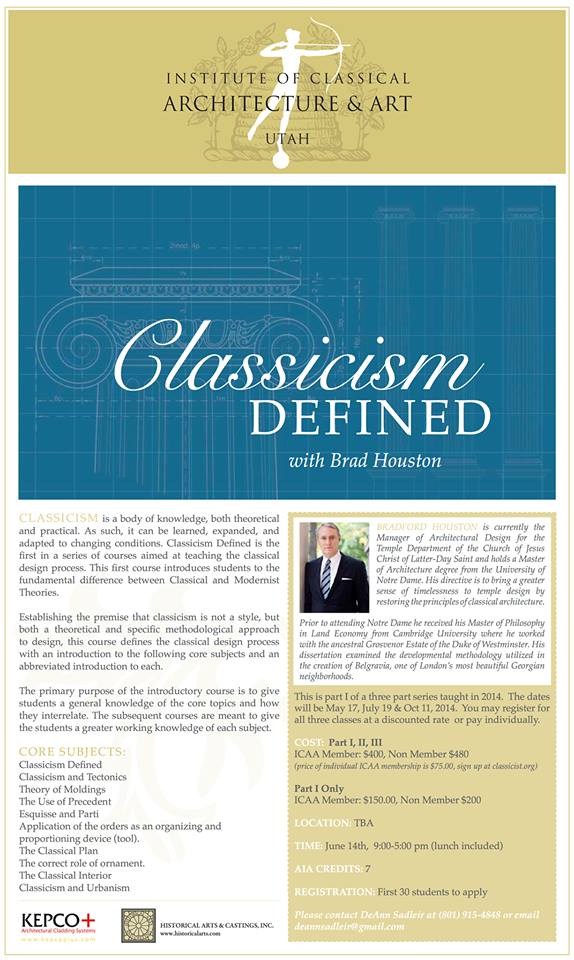 Classicism Defined-B.Houston
