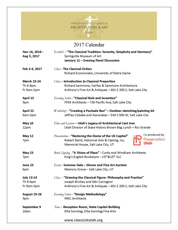 2017 Calendar - ICAA Utah Chapter - update 4-5-17